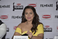 Sonakshi Sinha Yellow Dress Photos
